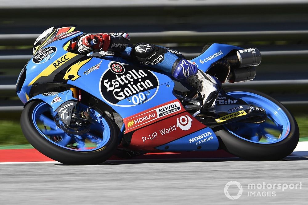 Moto3 Steiermark 3. antrenman: Silinen zamanların ardından Garcia lider