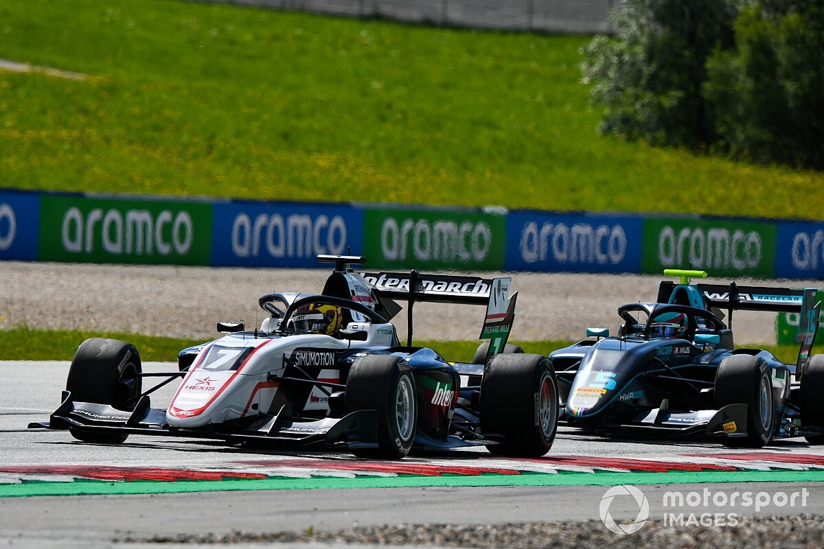 Red Bull Ring F3: Pourchaire gifted win as leaders collide