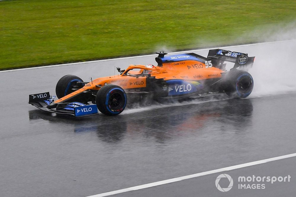 Sainz admits qualifying was "very stressful" after P3 finish