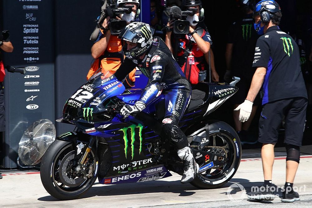 Viñales troisième représentant Yamaha : "C'est ma faute"