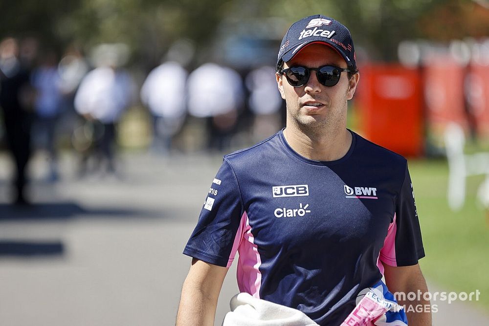 Pérez debuta en la F1 Virtual en Bakú