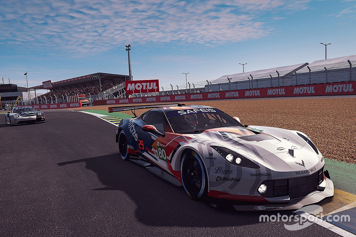 Juncandella se repone y vuelve a pelear el podio en Le Mans virtual