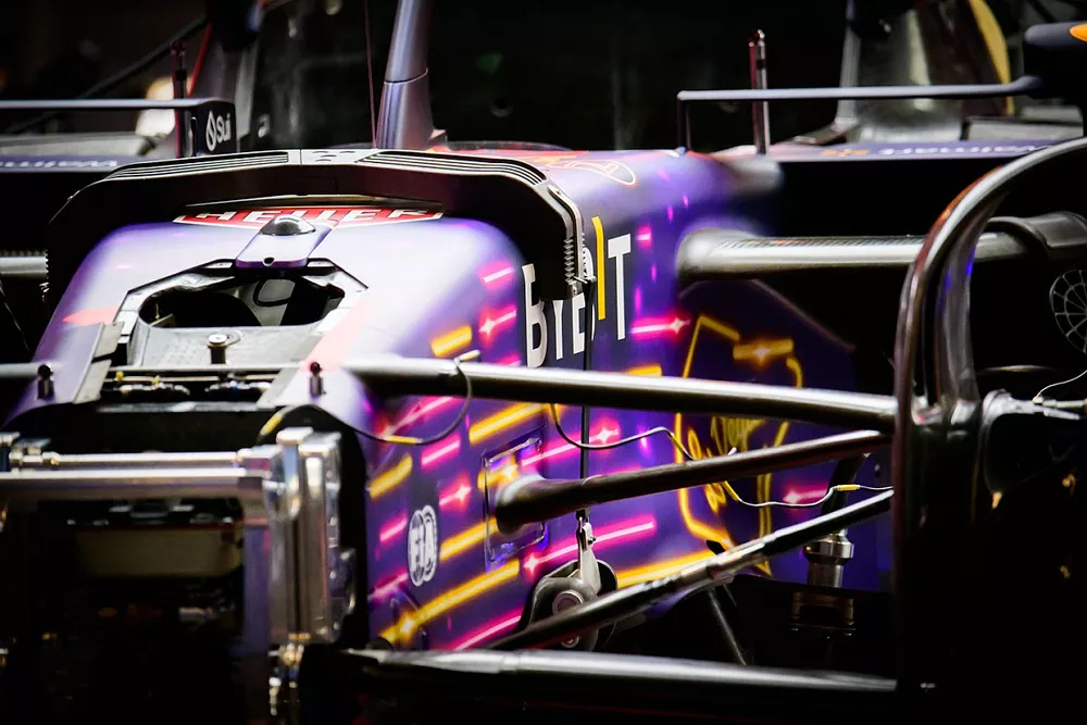 Detalle del Red Bull Racing RB19 de Max Verstappen