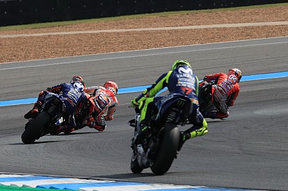 Yamaha à deux doigts du désastre dans le dernier virage