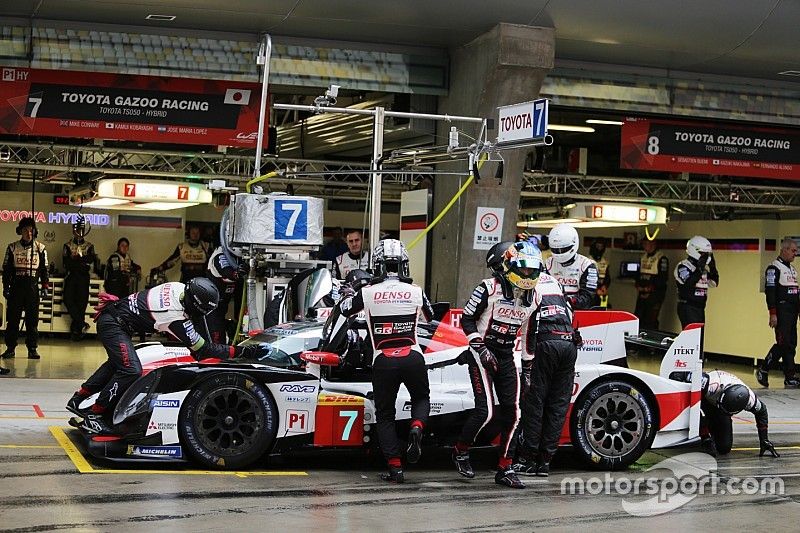 #7 Toyota Gazoo Racing Toyota TS050: Mike Conway, Kamui Kobayashi, Jose Maria Lopez