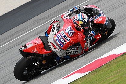 Dovizioso manda en el inicio en Malasia y Lorenzo en último