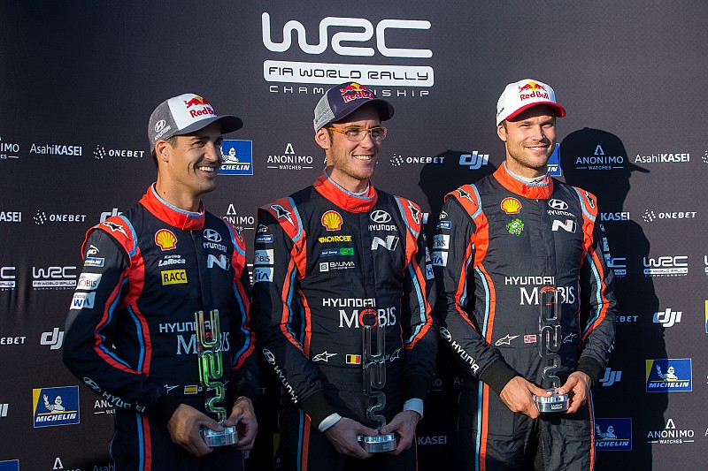 Hyundai, Neuville: "Nel 2019 mi aspetto di avere più aiuto dai miei compagni. Ogier ha vinto il titolo per quello..."