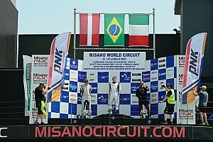 Após 13 anos, Buzaid volta aos monopostos e tem final de semana perfeito em Misano com pole, pódio e vitória na BOSS GP Racing