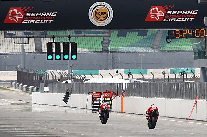 Rins: “Algo están desarrollando en Ducati”