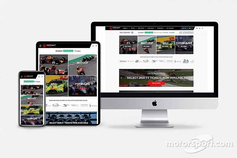 Motorsport Network anuncia novo nome para serviço de ingressos e experiências: Motorsport Tickets