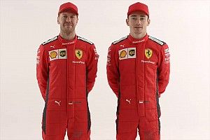 F1: Vettel deixa mensagem a Leclerc em seu capacete