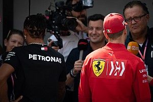 Hamilton, agradecido del "primer halago de Ferrari en 13 años"
