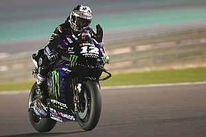 Test MotoGP Losail, Giorno 3: Vinales vola, Rossi cade