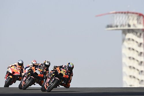 La parrilla de salida para la carrera de MotoGP en el GP de las Am&eacute;ricas 2022