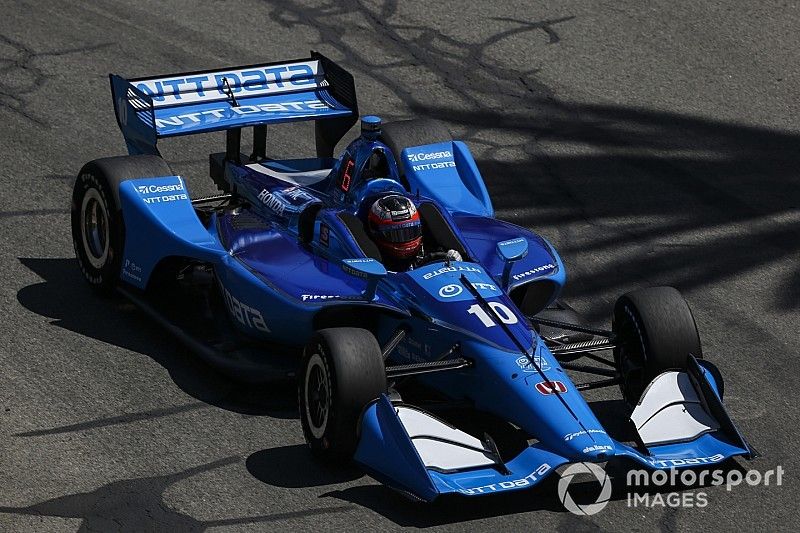 Розенквист завоевал первый поул в IndyCar на Гран При Индианаполиса