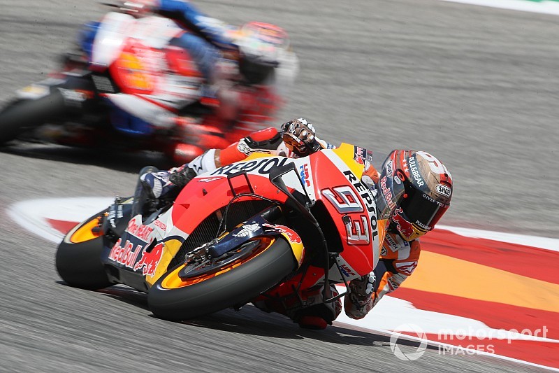 MotoGP, Austin, Warm-Up: Marquez detta ancora legge, ma Dovizioso rialza la testa