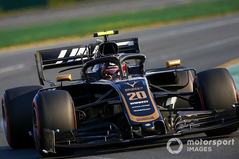 Para Magnussen es una "locura" pensar que el Haas no es el auto más rápido