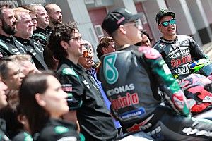 Morbidelli: "Mi Yamaha es más parecida a la de Rossi que a la de Viñales"