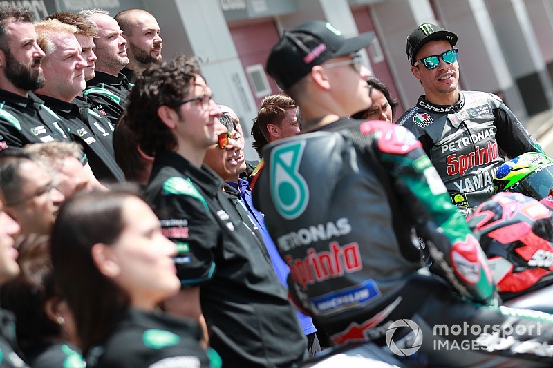 Morbidelli: “Mi Yamaha es más parecida a la de Rossi que a la de Viñales”