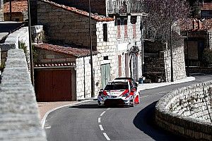 Corsica WRC: Tanak leads as Loeb hits trouble