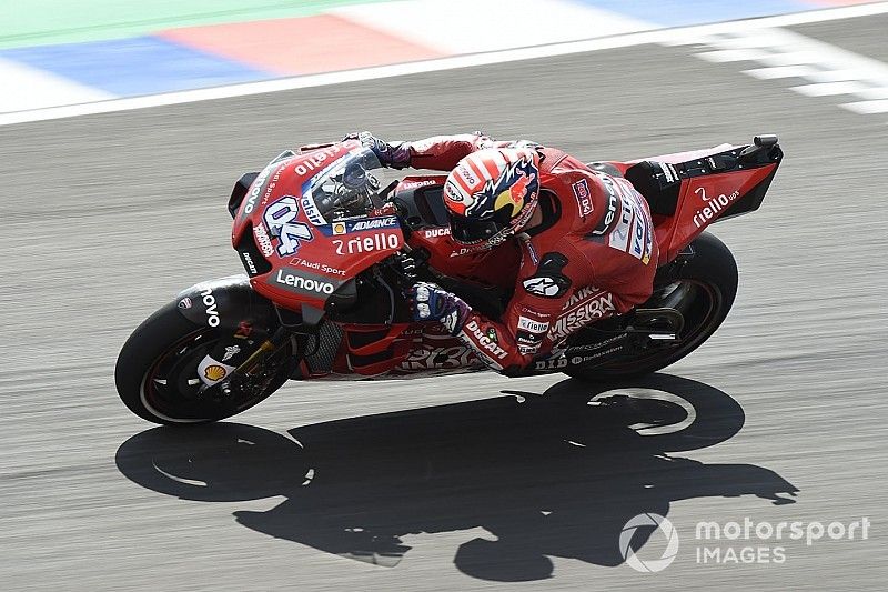 Dovizioso marca lo mejor del viernes en Termas de Río Hondo