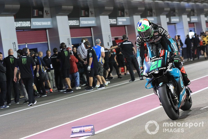 Morbidelli: "La moto in realtà non è andata a fuoco, ma hanno usato gli estintori..."