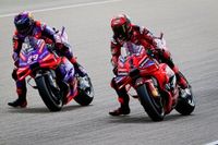 "Martín fue más inteligente que yo", admite Bagnaia