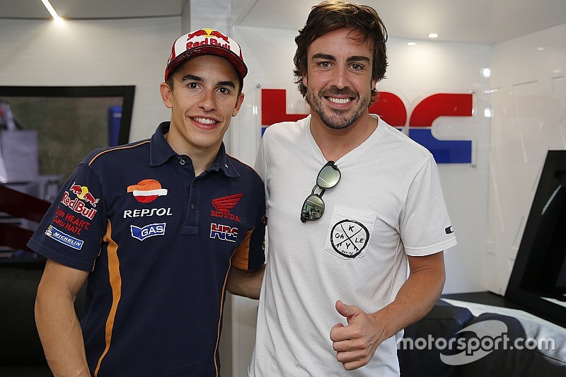 Márquez y Lorenzo aceptan el reto de Fernando Alonso