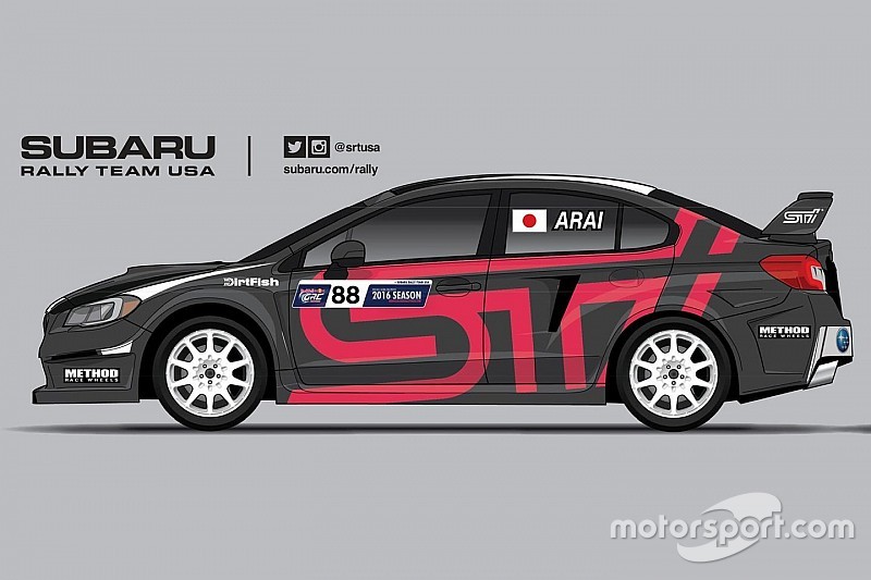 新井敏弘、スバルWRX STIでグローバル・ラリークロス参戦決定