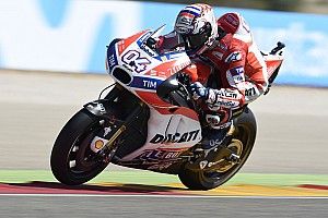 Dovizioso no estaba preparado para correr en Aragón 