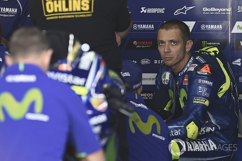 Valentino: "Ho un po' male ad una spalla, spero non mi condizioni"