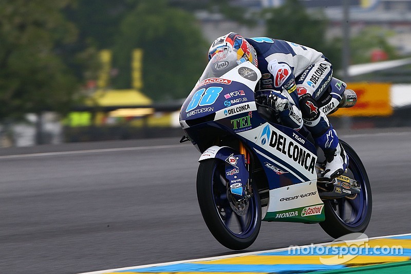 Moto3 Perancis: Martin pole, Bulega dipaksa start kedua