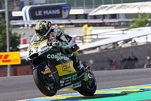 Moto2: Luthi logra la pole en una sesión marcada por las caídas