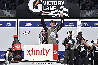 William Byron escapes carnage and wins Daytona Xfinity race