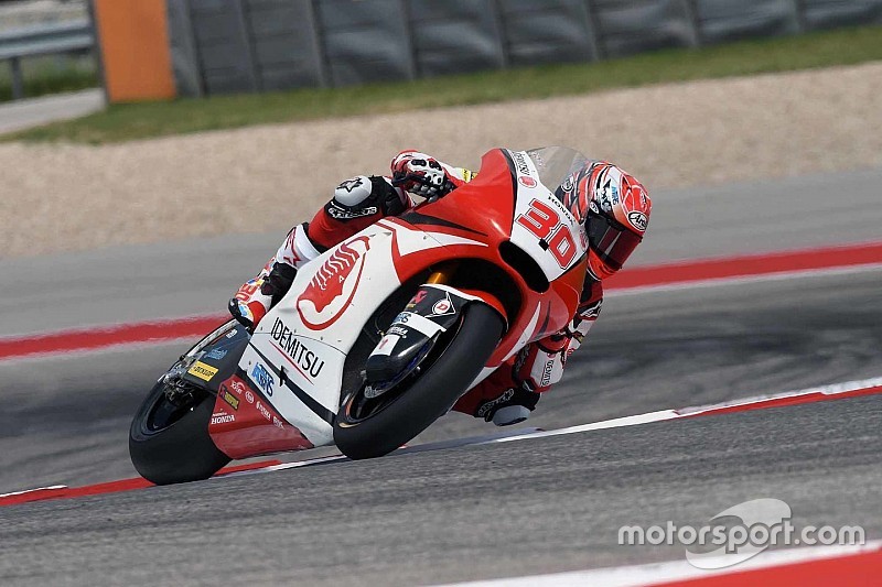 【Moto2】中上貴晶「3位は素直に嬉しい」狙うはモルビデリの連勝阻止