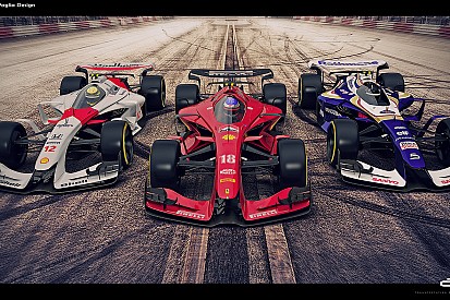 Designer italiano cria modelos de F1 para 2025