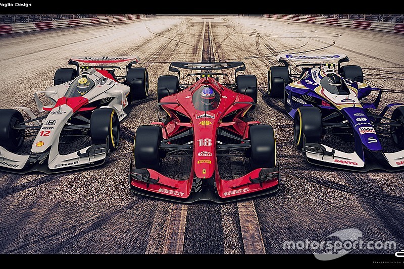 Designer italiano cria modelos de F1 para 2025