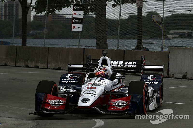 Rahal passeia em primeira prova de Detroit; Castroneves é 7º