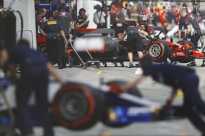 Les trains de pneus par pilote pour le GP de Chine