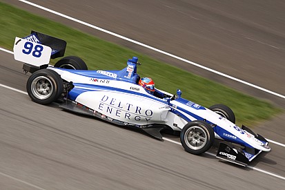 Herta hits 200mph to top Lights testing at IMS
