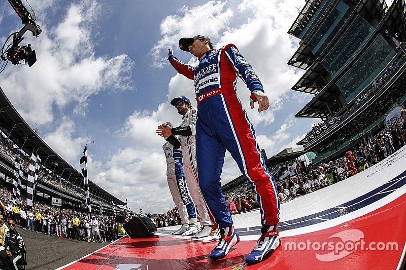 Takuma Sato, Andretti Autosport Honda, Fernando Alonso, Andretti Autosport Honda