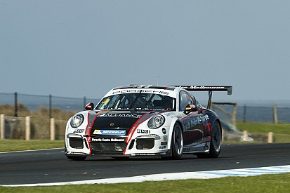 Holdsworth/Grant win frantic Carrera Cup Pro-Am race