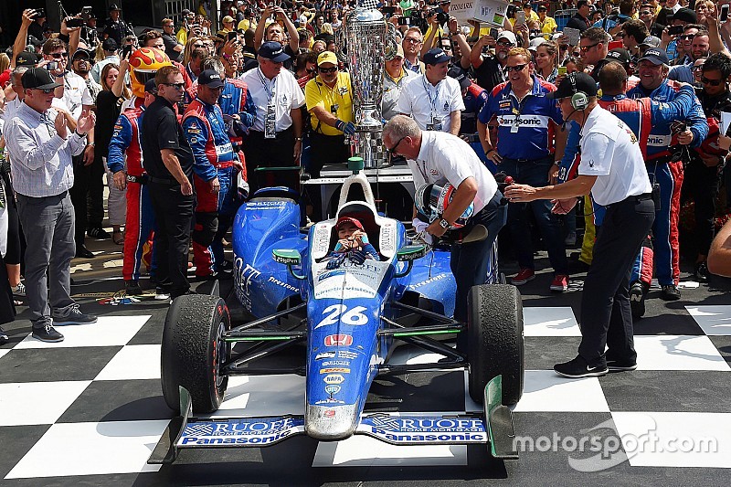 Sato na zege in Indy 500: “Ik wist dat ik het kon”