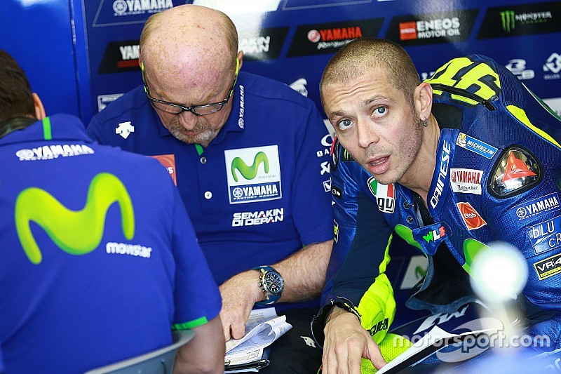 Rossi: "Het gehele weekend had ik geen gevoel met de motor en banden"
