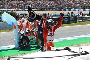 Video: Lorenzo ringrazia i ducatisti per l'affetto dopo il podio di Jerez