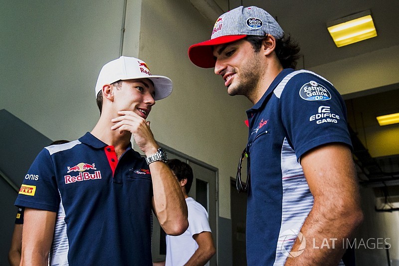 Gasly y Sainz se reparten elogios
