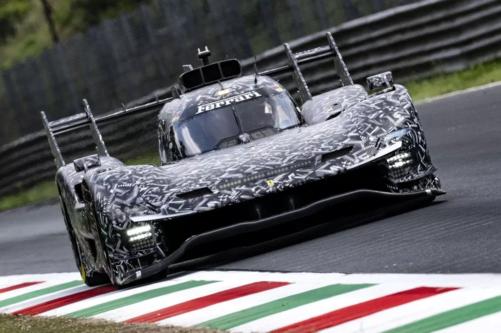 Ferrari 499P Evo, test a Monza