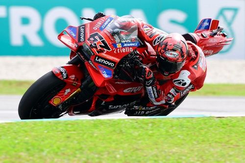 MotoGP: Bagnaia vence sprint do GP da Mal&aacute;sia de ponta a ponta