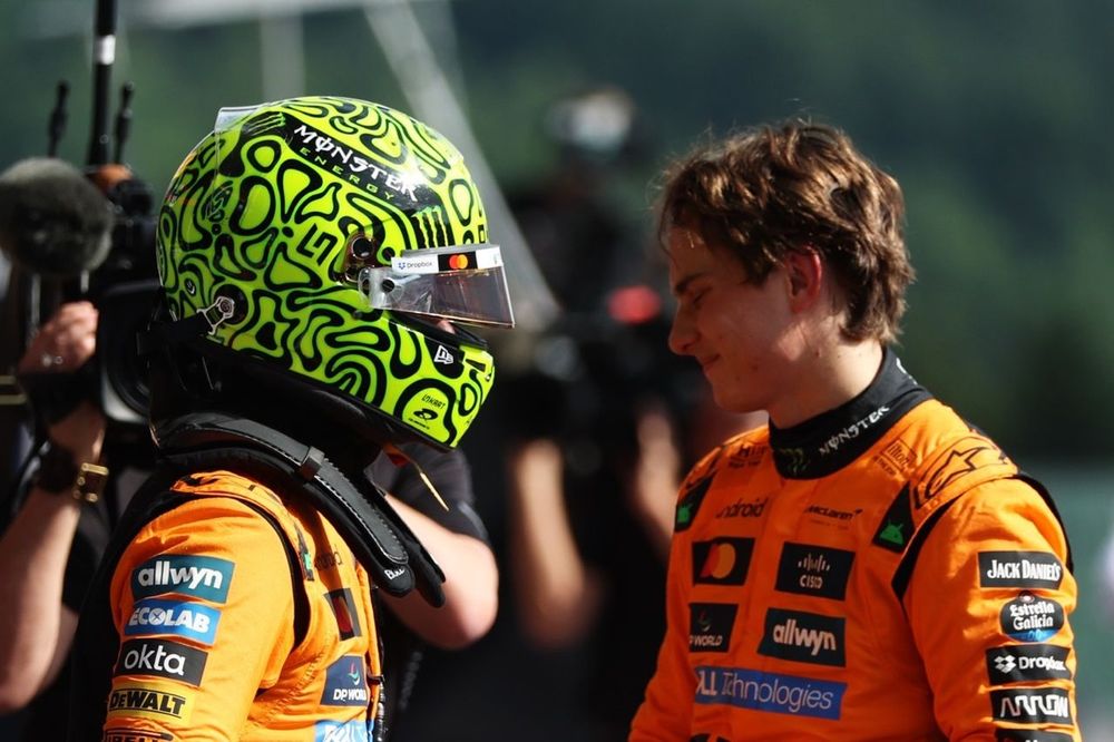 Lando Norris, McLaren, Oscar Piastri