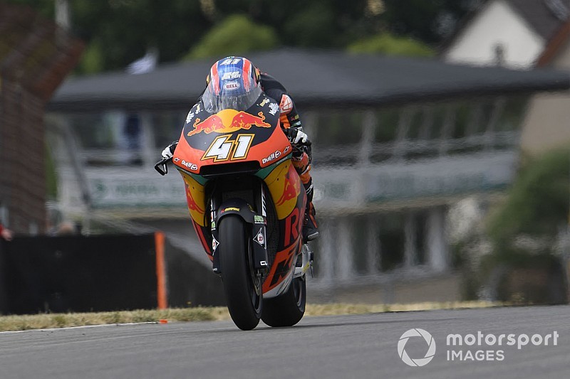 FP3 Moto2 Jerman: Binder teratas, Marquez masalah motor